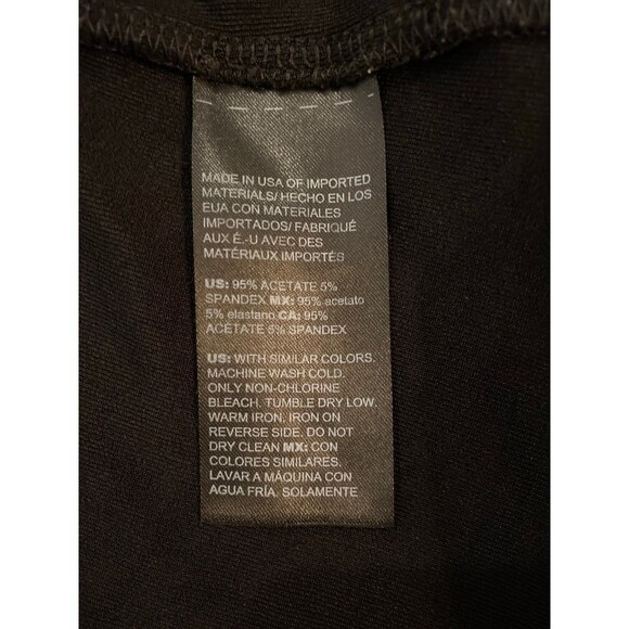 Chico’s Jacket Sz “2” or Large Black Stretchy Open Front Perfect 4 Travel - Picture 7 of 10